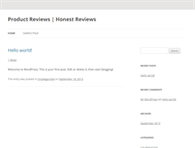 Tablet Screenshot of myhonestreeviews.com